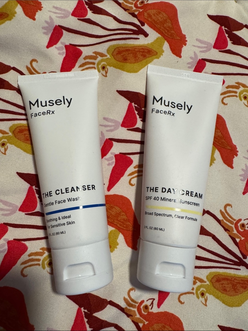 Muse FaceRx Cleansing & Day Cream Duo - White
